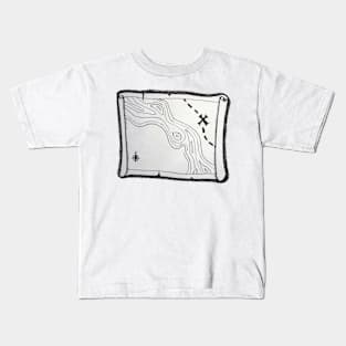 Treasure map Kids T-Shirt